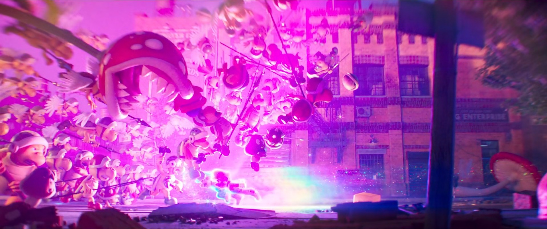 Scène gameplay top-shot